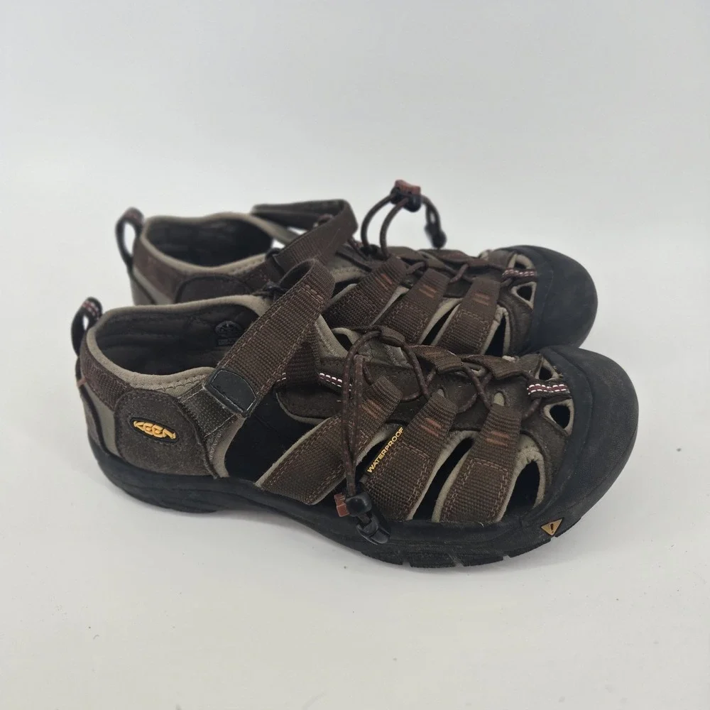 KEEN Newport H2 Youth Brown Waterproof Sport Sandals Kids Size US 6